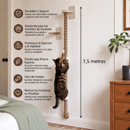Cuerda Para Escalar De Gatos