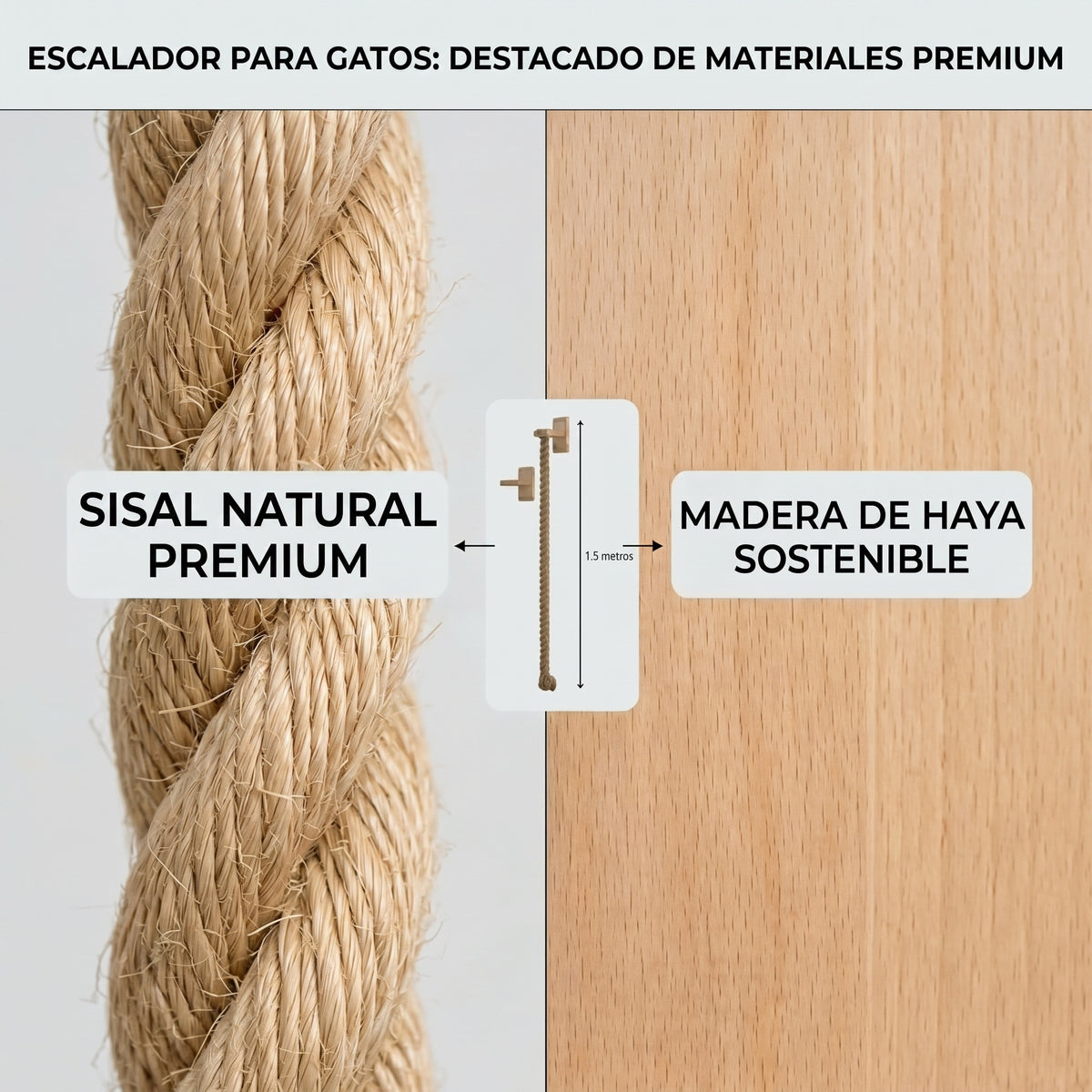 Cuerda Para Escalar De Gatos