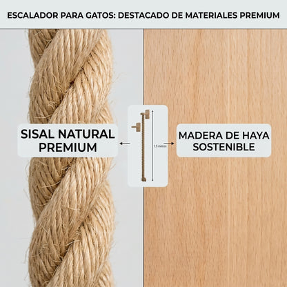 Cuerda Para Escalar De Gatos